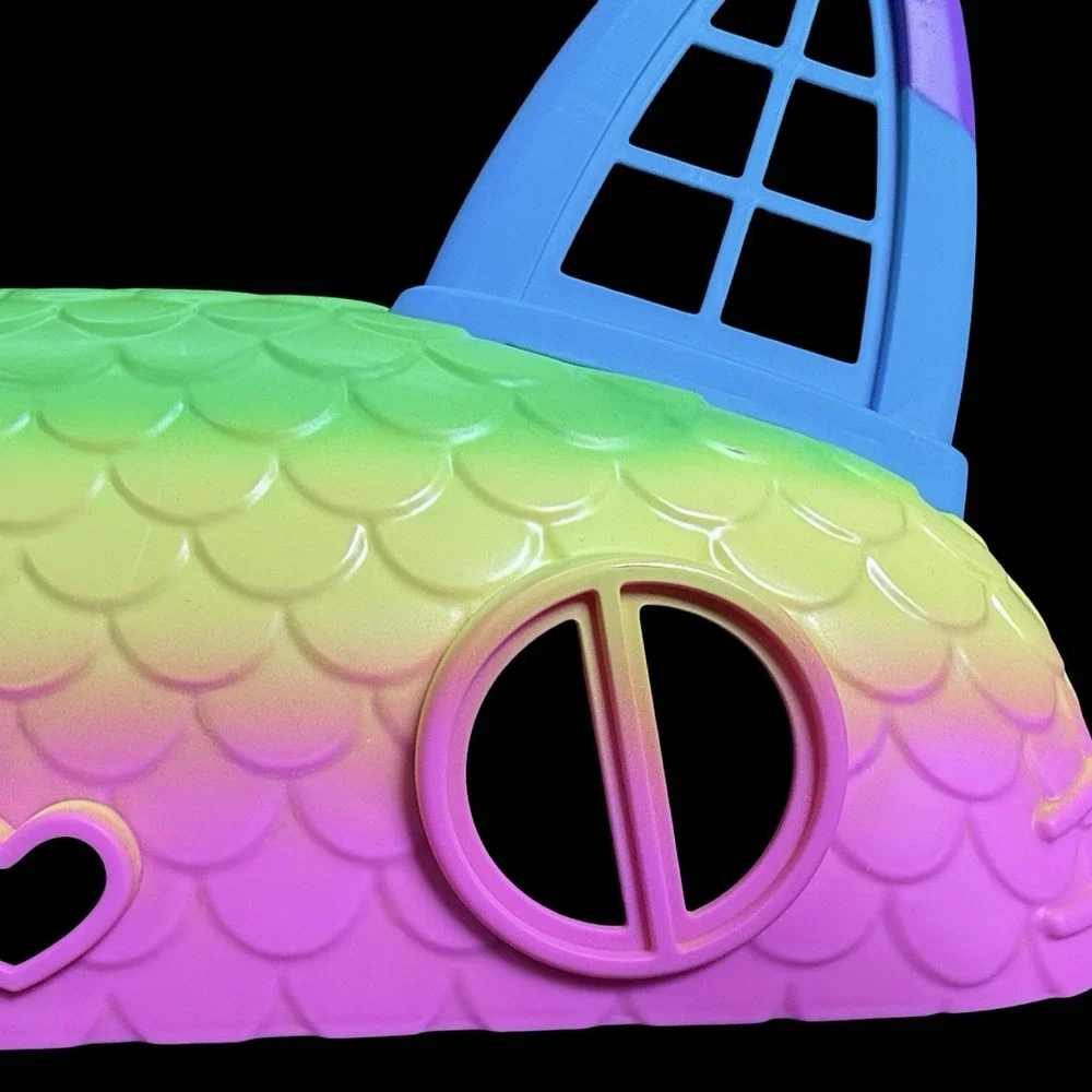 Gabby's Purrfect Dollhouse Replacement Hinged Top Roof Part Celebration Rainbow‎